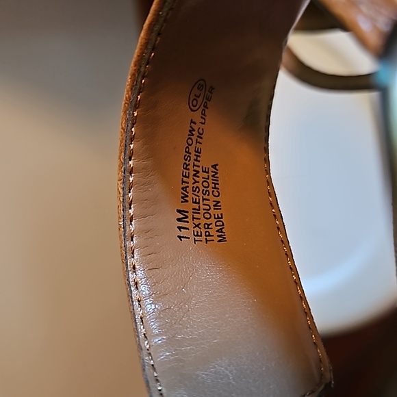 A2 by Aerosoles Open Toe Heels 11M Tan and Brown - Picture 6 of 7